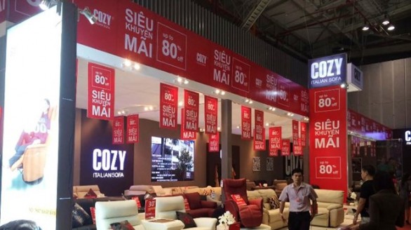 1000 gian hàng trưng bày sản phẩm tại Triển lãm Vietbuild Home 2015