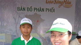 Ra mắt sản phẩm 'Gạo Sông Hậu'