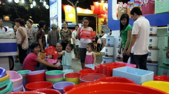 Khai mạc Hội chợ Hàng Việt Nam chất lượng cao Tp. Hồ Chí Minh