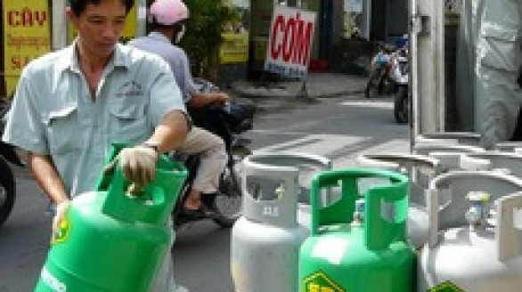 Giá gas lại tăng