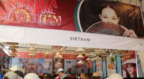 Gian hàng Việt Nam gây được chú ý tại Hội chợ văn hóa tại Mexico