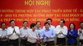 Hợp tác với Lâm Đồng để tìm nguồn rau an toàn cho TP. HCM