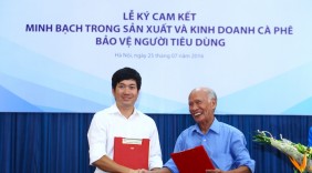 Từ 1/8/2016 Vinacafé Biên Hòa cam kết sản xuất các sản phẩm cà phê nguyên chất, không độn đậu nành