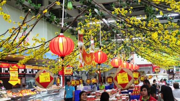 Lượng hàng phục vụ Tết Đinh Dậu tăng 10 - 15%