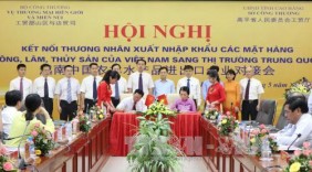 Kết nối thương nhân xuất khẩu hàng hóa sang thị trường Trung Quốc