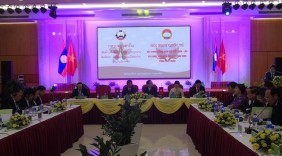 Vận động các doanh nghiệp tổ chức “Phiên chợ đoàn kết” ở khu vực biên giới Việt Nam - Lào