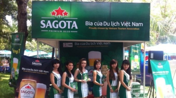 Sagota đưa thương hiệu bia Việt ra thế giới