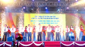 Khai mạc hội chợ thương mại, triển lãm du lịch và hội thi ẩm thực tỉnh Sóc Trăng