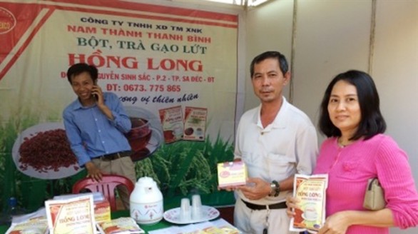 Độc đáo đặc sản gạo sạch Hồng Long