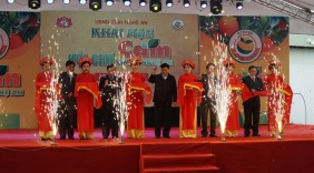 Khai mạc Hội chợ Cam Vinh - Nghệ An năm 2017
