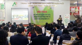 Tăng độ tin cậy sản xuất, tiêu thụ nông sản an toàn