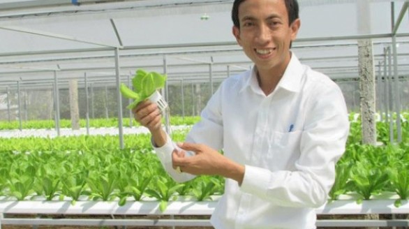 8X bỏ lương 25 triệu/tháng, về làm mô hình vườn rau nhà phố