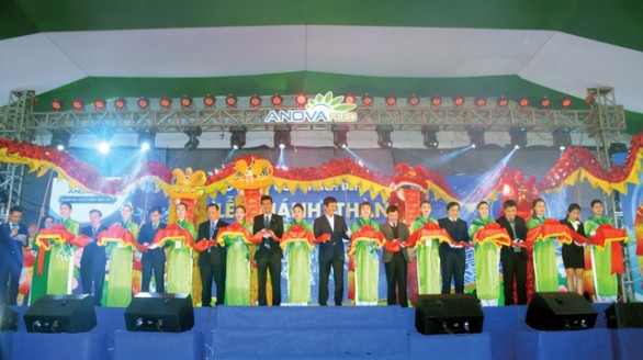 Tập đoàn Nova khánh thành nhà máy thức ăn chăn nuôi Anova Feed Hưng Yên