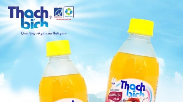 Thương hiệu Thạch Bích ra mắt sản phẩm nước khoáng chanh leo có ga