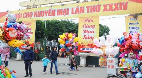 Hội chợ khuyến mãi dịp năm mới