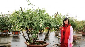 9X khởi nghiệp với... hoa