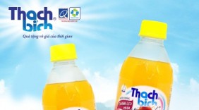 Thương hiệu Thạch Bích ra mắt sản phẩm nước khoáng chanh leo có ga