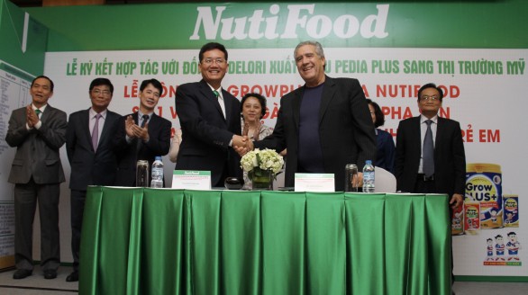 NutiFood xuất khẩu sữa vào Mỹ