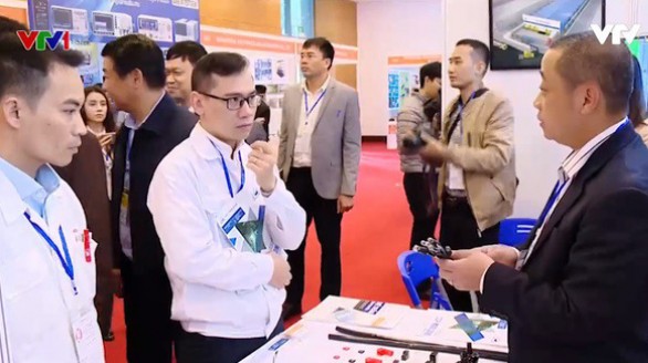 180 gian hàng tham gia hội chợ Triển lãm công nghệ chế tạo Hà Nội