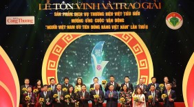 Trao giải thương hiệu Việt tiêu biểu: Người Việt chuộng hàng Việt