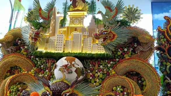 350.000 lượt khách tham quan, tiêu thụ 350 tấn trái cây tại Lễ hội Trái cây Nam Bộ