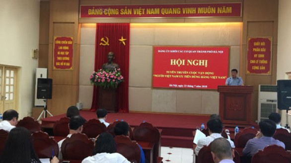 Tuyên truyền, giới thiệu, tôn vinh sản phẩm, hàng hóa Việt Nam chất lượng cao