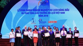 Vinh danh 85 doanh nghiệp du lịch hàng đầu Việt Nam năm 2018