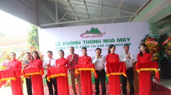 Ra mắt thương hiệu cà phê Việt Nguyên