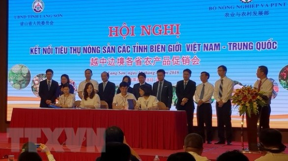 Kết nối tiêu thụ nông sản các tỉnh biên giới Việt Nam - Trung Quốc