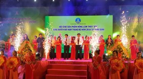 Khai mạc Hội chợ sản phẩm nông lâm thủy sản vùng Duyên hải Nam Trung Bộ