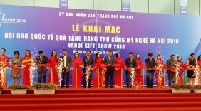 Hanoi Gift Show 2018: Quảng bá, thúc đẩy xuất khẩu hàng thủ công mỹ nghệ