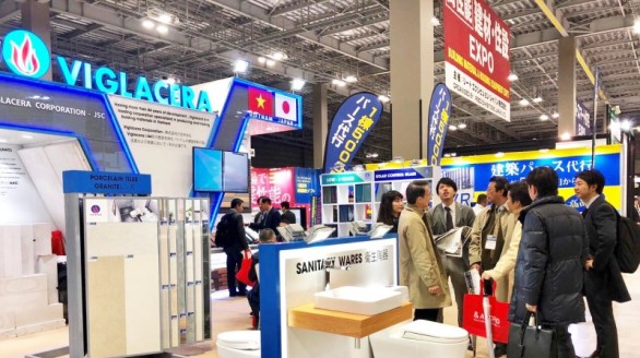 VIGLACERA: Ấn tượng tại Triển lãm Japan Build Tokyo 2018