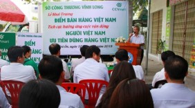 Vĩnh Long: Khai trương điểm bán hàng 