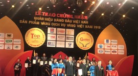 HVC Group nhận giải Top 20 sản phẩm vàng Việt Nam 2018
