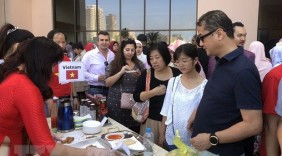 Gian hàng Việt Nam nổi bật tại Hội chợ Từ thiện Bazaar 2019 tại Ai Cập