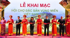 Hơn 200 doanh nghiệp tham gia Hội chợ đặc sản vùng miền Việt Nam