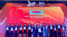 Dai-ichi Life Việt Nam vào top 500 doanh nghiệp lớn nhất Việt Nam 2019