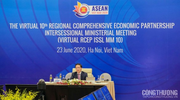 Tái khẳng định quyết tâm ký kết Hiệp định RCEP vào tháng 11/2020