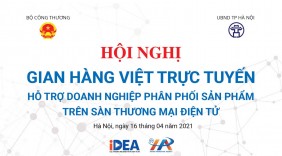 Hội nghị Gian hàng Việt trực tuyến: Hỗ trợ Doanh nghiệp phân phối sản phẩm trên sàn Thương mại Điện tử