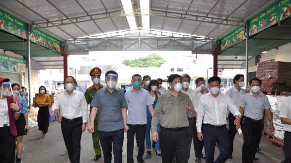 Bộ trưởng Nguyễn Hồng Diên tham gia Đoàn Công tác của Chính phủ về công tác chống dịch Covid-19 tại một số tỉnh phía Nam