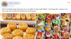 Khuyến cáo khi mua các mặt hàng bánh trung thu rao bán trên mạng