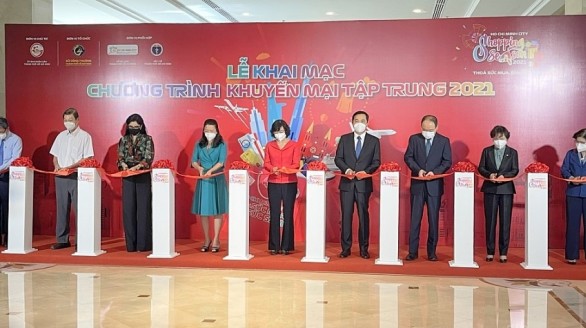 Gần 600 doanh nghiệp tham gia chương trình khuyến mại tập trung 2021 tại TP HCM