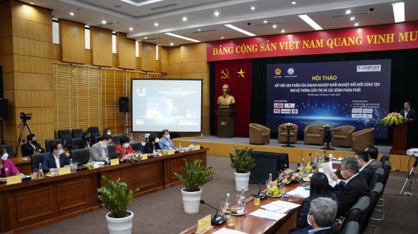 Kết nối sản phẩm của doanh nghiệp khởi nghiệp đổi mới sáng tạo vào hệ thống siêu thị và các kênh phân phối