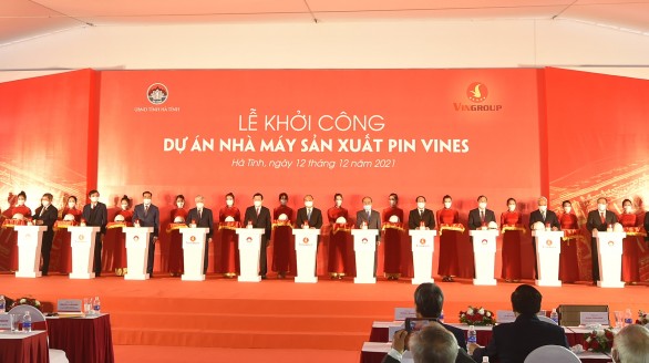 Khởi công nhà máy sản xuất pin ô tô đầu tiên và hiện đại nhất Việt Nam