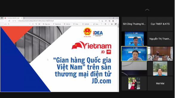 Hội nghị kết nối cung cầu Thành phố Hồ Chí Minh và các tỉnh, thành phố 2021 qua “Gian hàng Việt trực tuyến” và thương mại điện tử xuyên biên giới