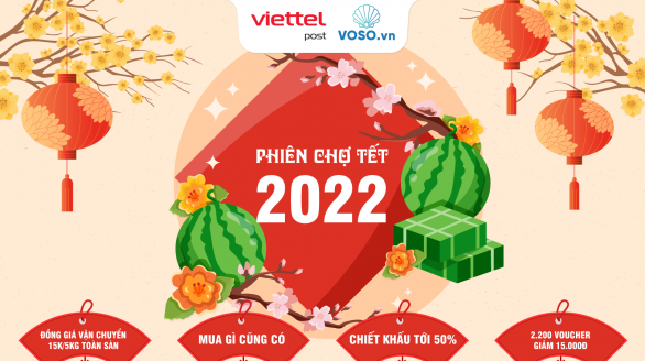 Sàn thương mại điện tử sôi động mùa Tết Nhâm Dần 2022, sẵn sàng giao hàng xuyên Tết phục vụ người tiêu dùng