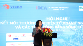 Hội nghị kết nối Thương mại điện tử với Doanh nghiệp Cần Thơ và các tỉnh Đồng bằng Sông Cửu Long 2022