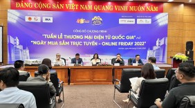Họp báo công bố Tuần lễ thương mại điện tử quốc gia và Ngày mua sắm trực tuyến Online Friday 2022