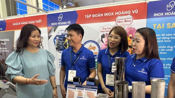 Hội chợ sản phẩm công nghiệp, máy móc thiết bị và tự động hóa Hà Nội 2023: Thêm cơ hội đẩy mạnh thương hiệu sản phẩm công nghiệp hỗ trợ