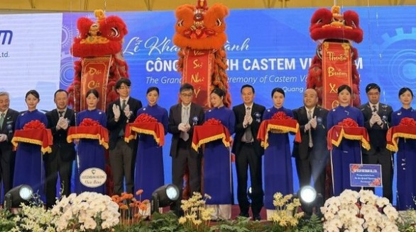 Quảng Ninh: Khánh thành Nhà máy cơ khí chính xác Castem Việt Nam